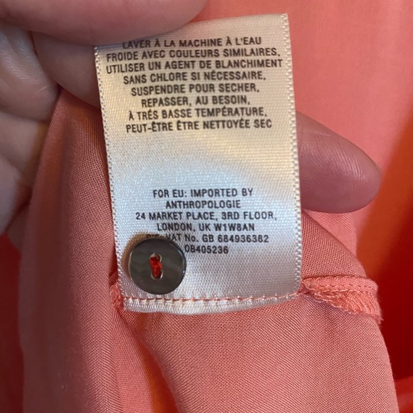 Rayon top by Maeve for Anthropology. Size 12. - Picture 7 of 12